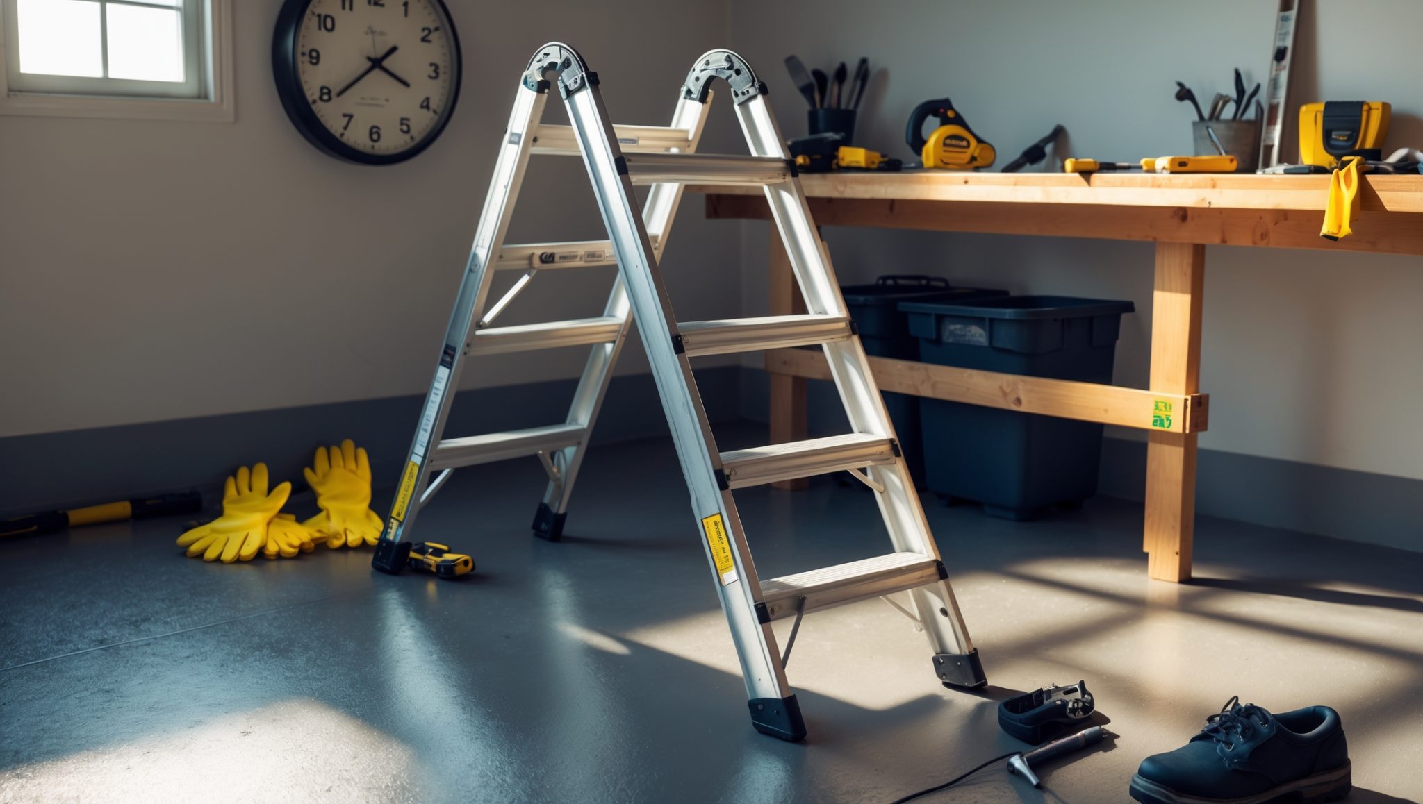 DIY Home Ladder Safety: Equipment, Hazards & Maintenance