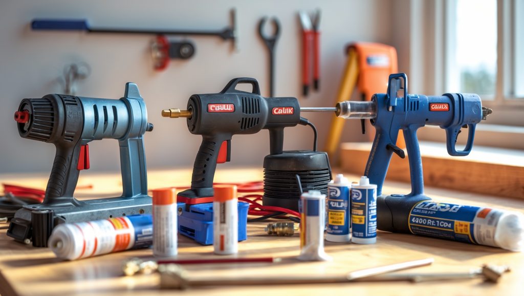 DIY Caulk Gun Comparison: Top Manual, Electric & Pneumatic Models Reviewed for Home Repairs